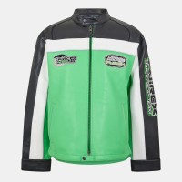 яке,мъжки,якета,avirex,men,s,lonewolf,leather,jacket,lime,green