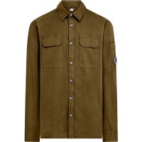 облекла,на,разпродажба,мъжки,якета,cp,company,men's,lens,double,chest,overshirt,ivy,green,683