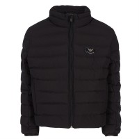 яке,детски,3/4,панталони,emporio,armani,kids',duck,down,long,sleeve,short,puffer,jacket,black,0999