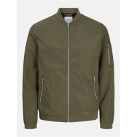 яке,мъжки,якета,мъжки,якета,и,палта,размер+,jack,and,jones,men's,rush,water,resistant,long,sleeve,bomber,jacket,dusty,olive