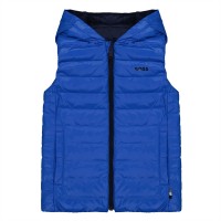 юношески,елек,детски,облекла,boss,reversible,logo,gilet,juniors,navy,846