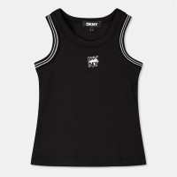 юношески,потник,детски,облекла,dkny,new,york,tank,top,juniors,black