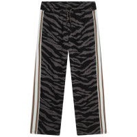 анцуг,детски,3/4,панталони,kenzo,kids',zebra,motif,open,hem,jersey,joggers,black