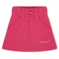пола,детски,3/4,панталони,off,white,kids,logo,skirt,with,elasticated,waistband,fuschia,3201