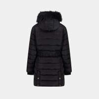 дамско,яке,дамски,жилетки,firetrap,womens,waterproof,long,sleeve,mid,length,puffer,jacket,black