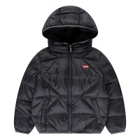 яке,levis,kids,insulated,long,sleeve,short,puffer,jacket,black,023