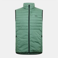 елек,облекла,на,разпродажба,мъжки,якета,boss,men's,urbanex,horizontal,quilted,gilet,open,green