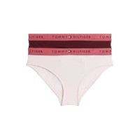 бикини,детско,лятно,бельо,детско,бельо,tommy,hilfiger,2,pk,bikini,pnk,red,0vm