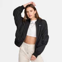 яке,дамски,жилетки,nike,sportswear,essential,women's,oversized,bomber,jacket,black,white