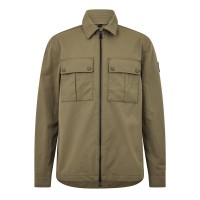 риза,с,дълъг,ръкав,мъжки,якета,belstaff,men,s,stride,zip,collar,long,sleeve,overshirt,fatigue,green