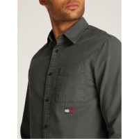 мъжки,якета,tommy,jeans,tjm,reg,washed,twill,shirt,washed,black