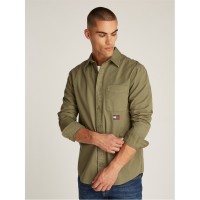 мъжки,якета,tommy,jeans,tjm,reg,washed,twill,shirt,fatigue,green