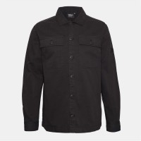 риза,с,дълъг,ръкав,мъжки,якета,barbour,international,men's,arlo,cotton,long,sleeve,overshirt,black,bk31