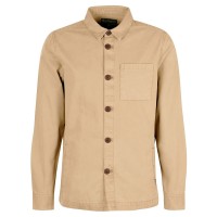 риза,с,дълъг,ръкав,мъжки,якета,barbour,men's,washed,cotton,long,sleeve,overshirt,stone,st17