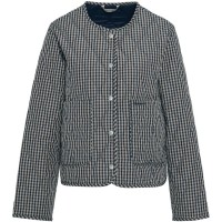 яке,дамски,якета,и,палта,barbour,women's,check,monroe,long,sleeve,quilted,jacket,navy,sand,gingh