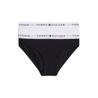 бикини,tommy,hilfiger,2,pk,bikini,blk,wht,0vt