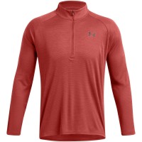 мъжко,фитнес,облекло,under,armour,tech,zip,long,sleeve,mens,earthen,orange
