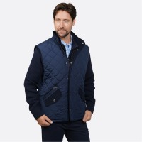 елек,мъжки,якета,howick,howick,quilted,gilet,navy