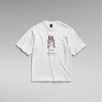тениска,облекла,на,разпродажба,мъжки,тениски,g,star,gstar,archive,short,sleeve,t,shirt,white,firefi