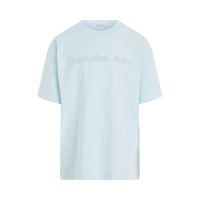 тениска,детски,облекла,calvin,klein,jeans,raised,inst.,logo,ss,t,shirt,keepsake,blue