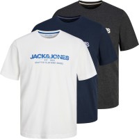 тениска,детски,тениски,jack,and,jones,alvs,ss,tee,3pk,jn51,navy,blk,wht