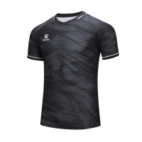 мъжки,тениски,облекла,с,футболна,тема,футболни,горнища,kelme,ss,ftbll,t,sn00,black