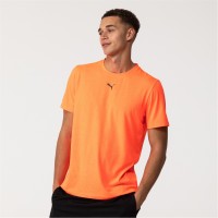 мъжка,тениска,разпродажба,puma,лека,атлетика,мъжко,фитнес,облекло,всички,фитнес,облекла,puma,train,all,day,essentials,heather,tee,mens,glowing,red