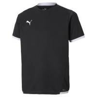 фланелка,детски,тениски,футбол,футболни,горнища,puma,teamliga,jersey,jr,puma,black