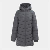 дамско,яке,дамски,жилетки,slazenger,mid,length,padded,jacket,womens,charcoal