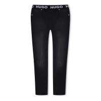 клин,детски,облекла,hugo,denim,leggings,black,z11
