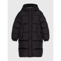 юношески,анорак,детски,облекла,tommy,hilfiger,essential,padded,parka,juniors,black,bds