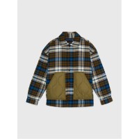 детски,облекла,tommy,hilfiger,tartan,overshirt,juniors,put,green,0n1