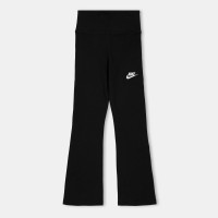 детски,клин,nike,sportswear,favorites,big,kids,girls,flared,leggings,black,white