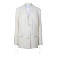 яке,дамски,якета,и,палта,off,white,wool,blend,stitching,tomboy,jacket,white