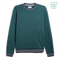 риза,с,дълъг,ръкав,облекла,на,разпродажба,farah,copely,long,sleeve,crew,sweatshirt,pine,green
