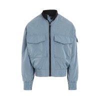 детски,облекла,calvin,klein,jeans,structured,nylon,zipped,bomber,goblin,blue