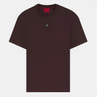 тениска,облекла,на,разпродажба,мъжки,тениски,hugo,men's,regular,fit,dalile,t,shirt,open,brown,249