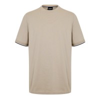 тениска,мъжки,тениски,boss,men,s,hbb,thompson,04,premium,cotton,t,shirt,beige,286