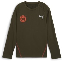 детска,тениска,разпродажба,puma,детски,тениски,лека,атлетика,всички,фитнес,облекла,puma,active,sports,longsleeve,tee,b,gym,top,unisex,kids,dark,olive
