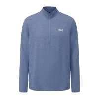 everlast,flex,1,4,zip,mens,denim,blue
