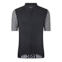 блуза,с,къс,ръкав,мъжки,тениски,облекло,за,колоездене,skins,cycle,elite,short,sleeve,jersey,grey