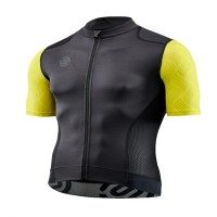мъжки,тениски,облекло,за,колоездене,skins,cyc,elite,jers,sn99,yellow