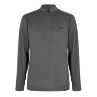 дамски,екипи,мъжки,ежедневни,облекла,мъжки,горнища,с,качулка,мъжки,екипи,всички,фитнес,облекла,boss,boss,performance,quarter,zip,grey