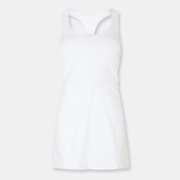 дамска,рокля,дамски,поли,и,рокли,падел,тенис,dkny,women,s,moisture,wicking,tennis,dress,white