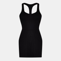 дамска,рокля,дамски,поли,и,рокли,падел,тенис,dkny,women,s,moisture,wicking,tennis,dress,black