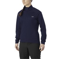 яке,облекло,за,колоездене,giro,women's,stow,h2o,waterproof,long,sleeve,performance,cycling,jacket,midnight,blue