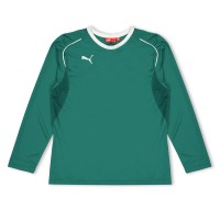 разпродажба,puma,детски,3/4,панталони,детски,тениски,лека,атлетика,всички,фитнес,облекла,puma,v5,08,ls,shirt,juniors,green