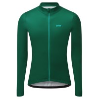 блуза,с,дълъг,ръкав,облекло,за,колоездене,dhb,blok,classic,men's,long,sleeve,jersey,forest,biome