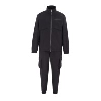 анцуг,мъжки,екипи,firetrap,mens,zip,tracksuit,black