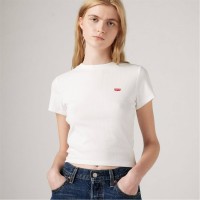 тениска,дамски,топове,levis,levis,essential,sporty,tee,white,+,r,white